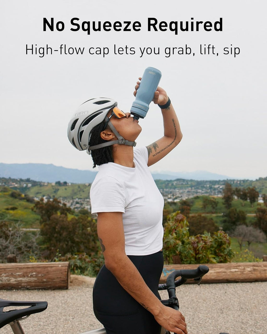 CamelBak Podium 18oz Insulated Stainless Steel Bike Water Bottle, Violet M371Z