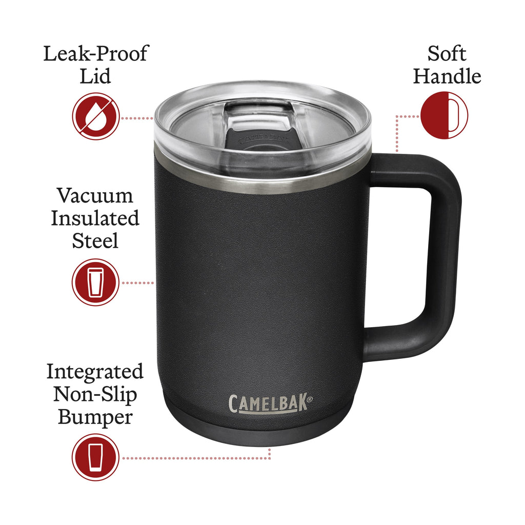 CamelBak Thrive™ Insulated Stainless Steel Mug 16oz, Black M325A