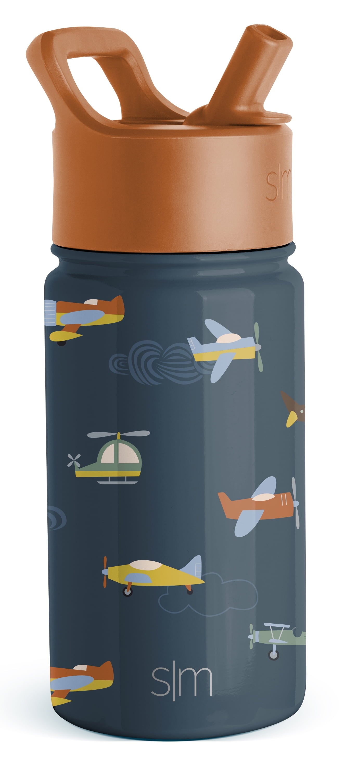Simple Modern Summit Water Bottle Straw Lid Vacuum Insulated Stainless Steel Bottle | 14 fl oz M686Q
