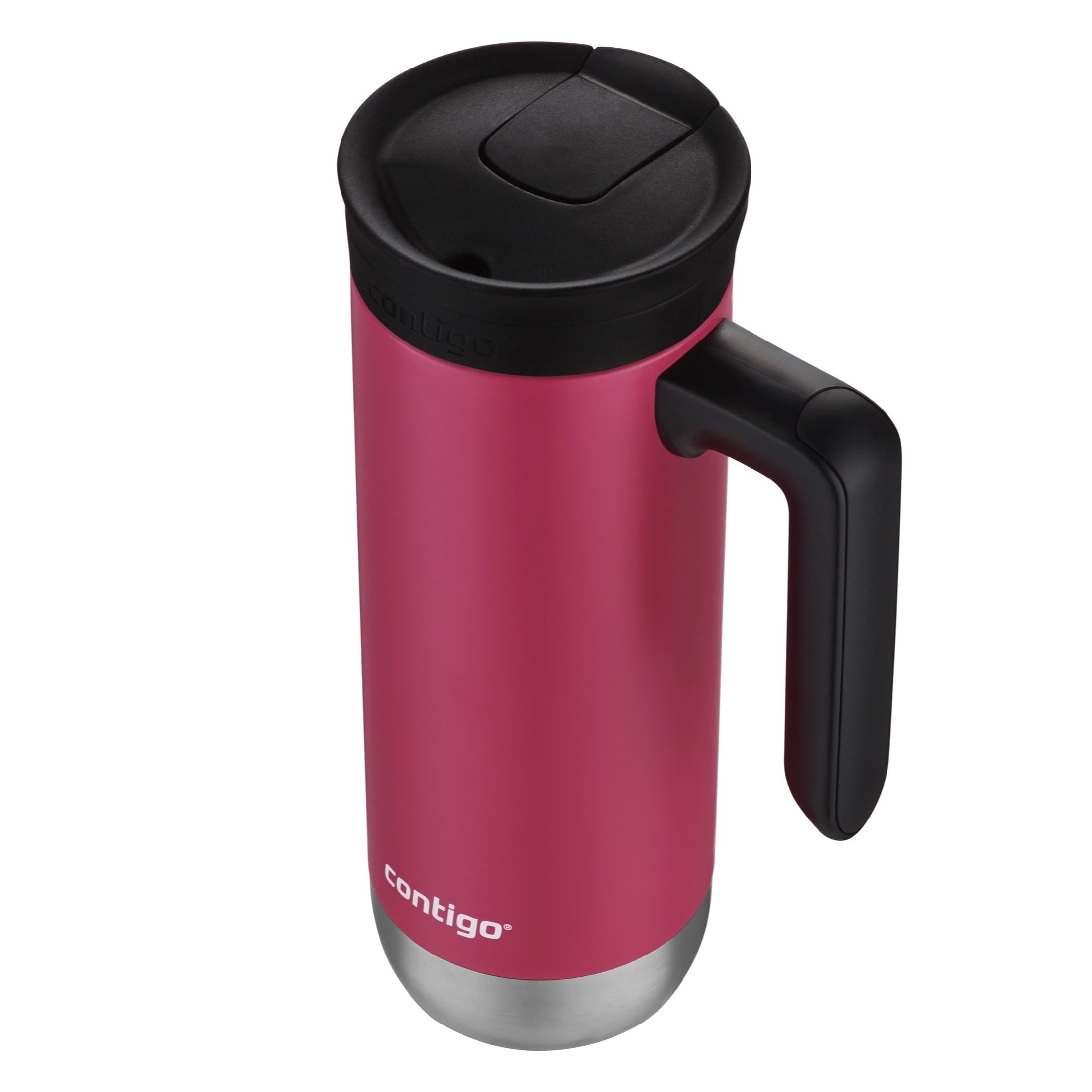 Contigo Huron 2.0 Stainless Steel Travel Mug with SNAPSEAL Lid and Handle in Black, 20 fl oz. M05X