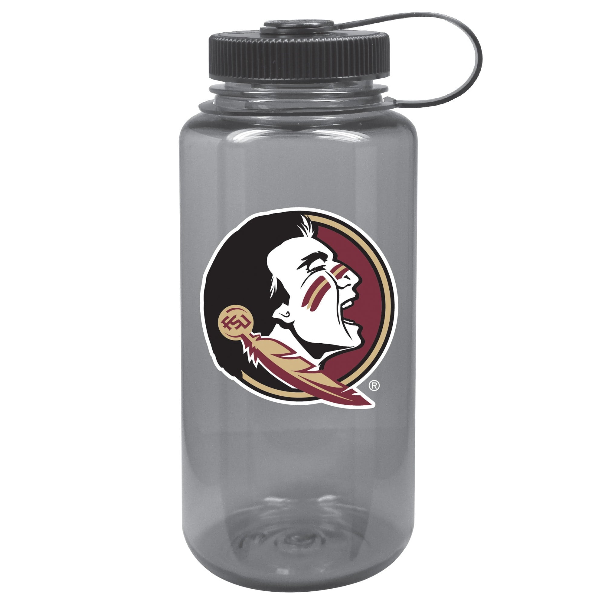 Black Florida State Seminoles 32oz. Nalgene Sustainable Wide Mouth Water Bottle M170L
