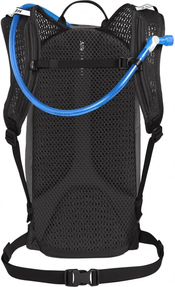 CamelBak Women's M.U.L.E. 12 Mountain Biking Hydration Pack - Easy Refilling Hydration Backpack - Magnetic Tube Trap 100oz, Charcoal/Black M246D