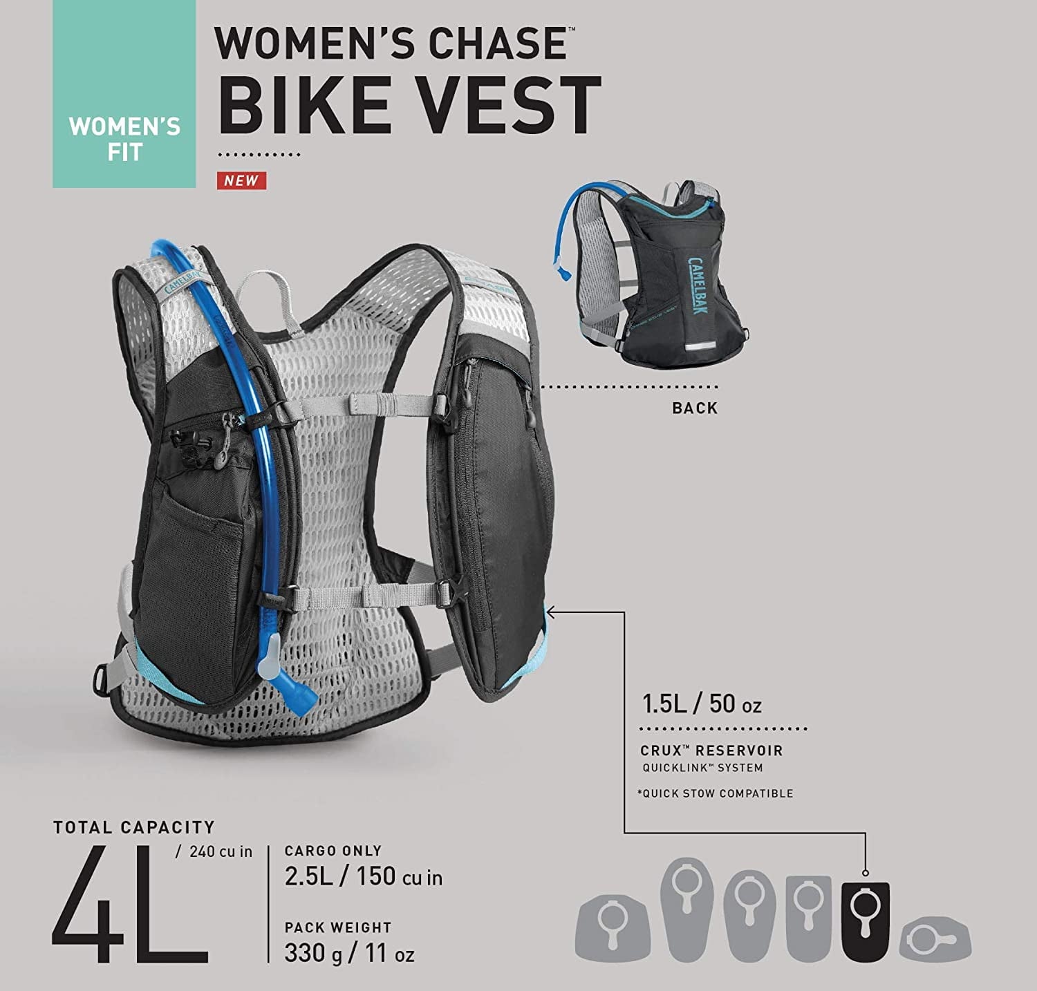 Camelbak Women's Chase Bike Vest M286H