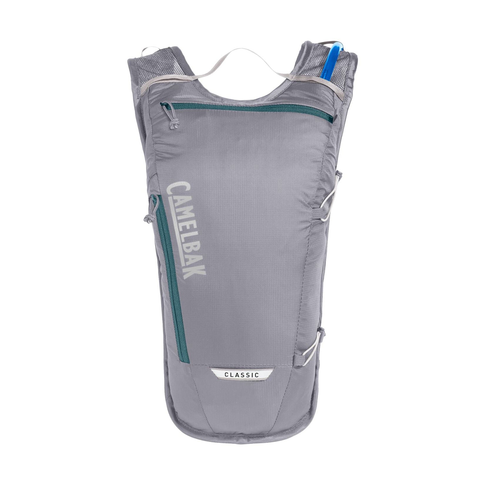 CamelBak Classic 70oz Light Bike Hydration Pack, Gunmetal/Hydro M236F