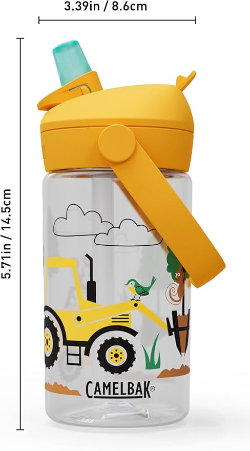 Camelbak Thrive™ Flip Straw Kids 14oz Bottle, Friendly Forest M272D