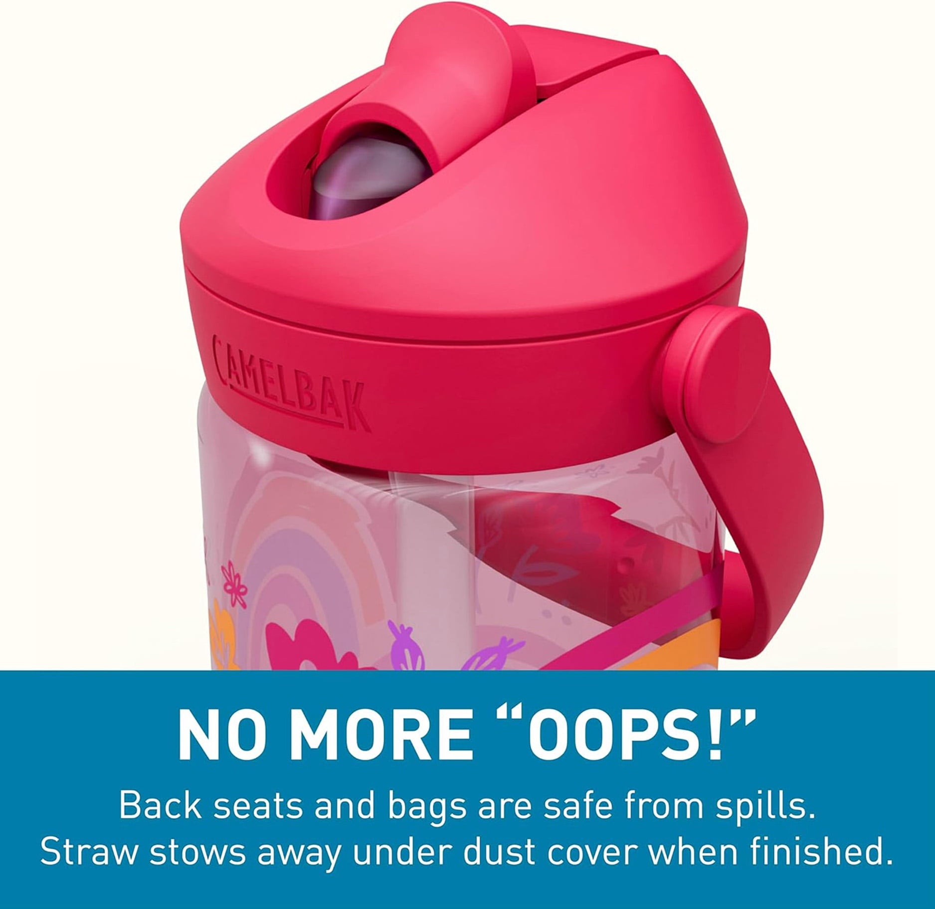 Camelbak Thrive™ Flip Straw Kids 14oz Bottle, Friendly Forest M272D