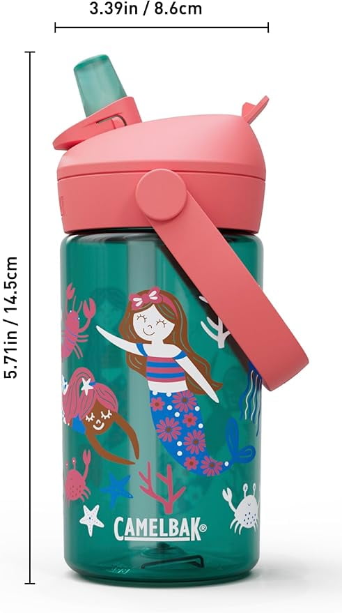 Camelbak Thrive™ Flip Straw Kids 14oz Bottle, Friendly Forest M272D