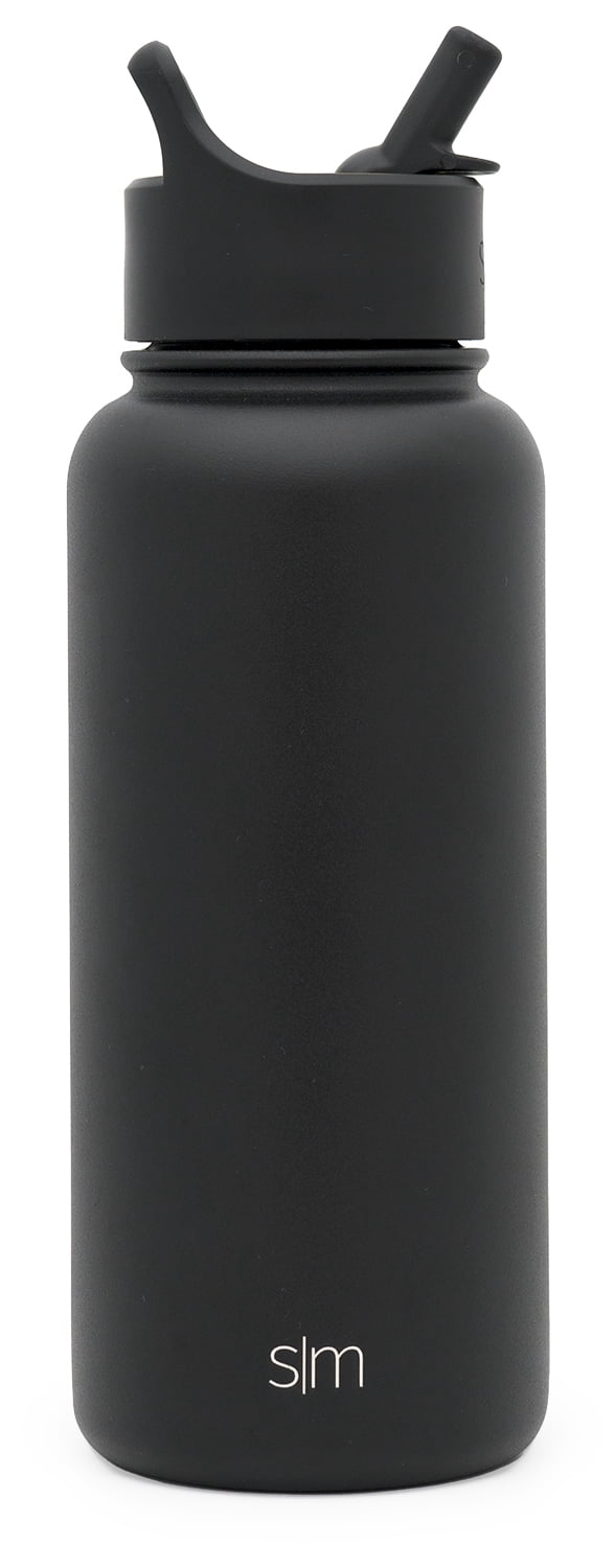 Simple Modern Summit Water Bottle Straw Lid Vacuum Insulated Stainless Steel Bottle | 18 fl oz M427H