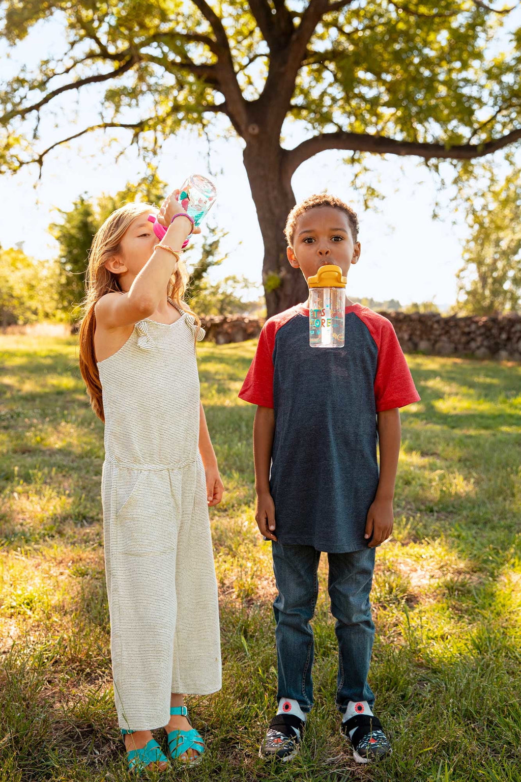 Camelbak Thrive™ Flip Straw Kids 14oz Bottle, Jungle Animals M374F