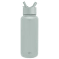 Simple Modern Summit 32oz Stainless Steel Water Bottle with Straw Lid Seaglass Sage M418D