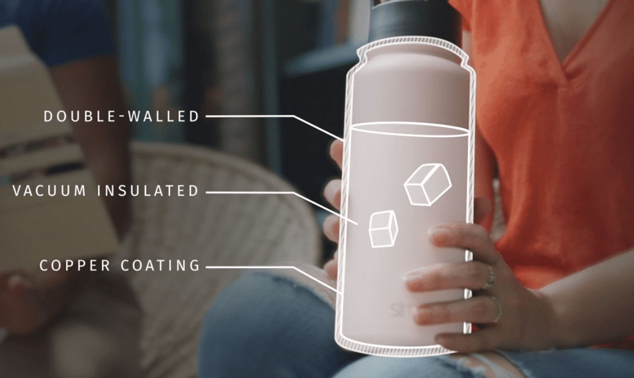 Simple Modern Summit 32oz Stainless Steel Water Bottle with Straw Lid Seaglass Sage M418D