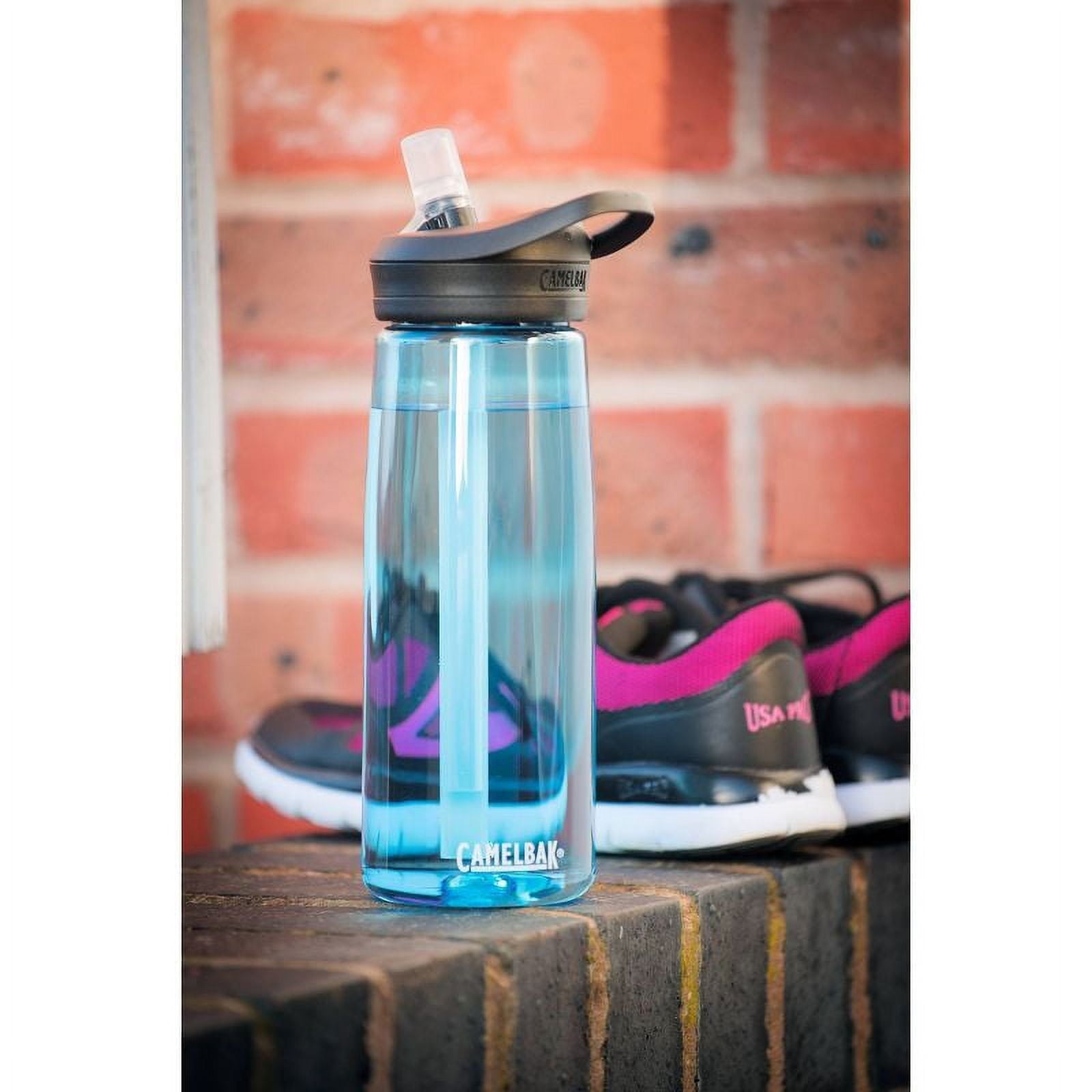 CamelBak Eddy+ 25oz Tritan Renew Water Bottle, Light Blue M290N