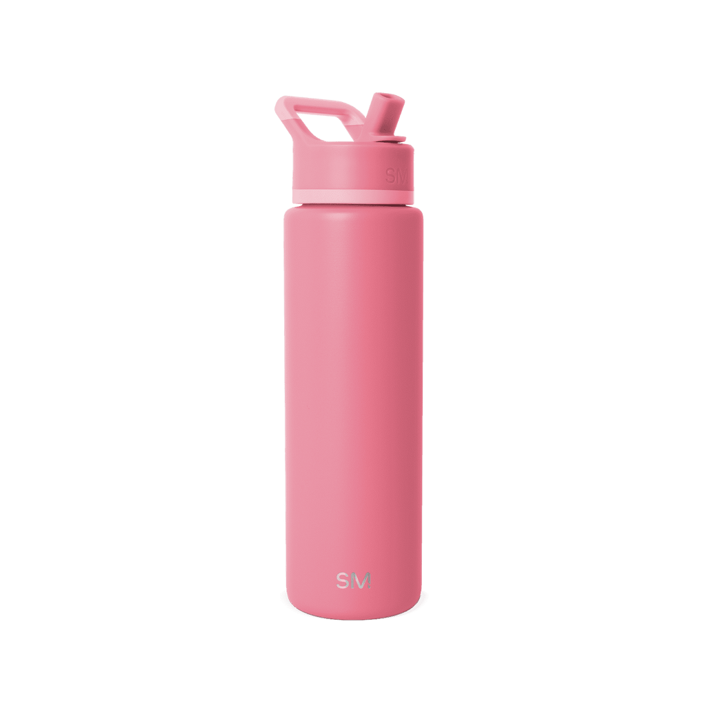Simple Modern 30 fl oz Insulated Stainless Steel Summit Wide Mouth Water Bottle with Straw Lid | Slumberland M396Q