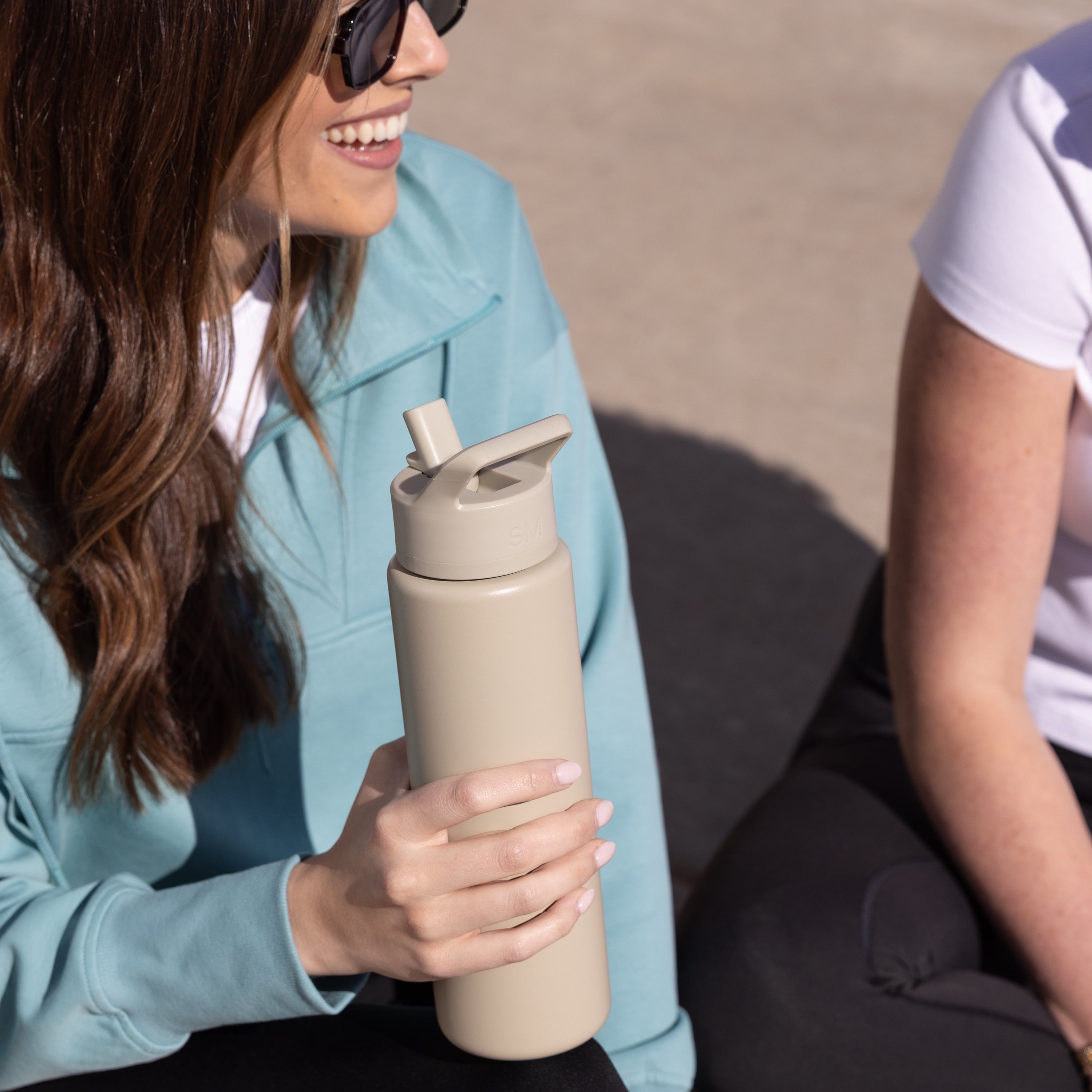 Simple Modern 30 fl oz Insulated Stainless Steel Summit Wide Mouth Water Bottle with Straw Lid | Slumberland M396Q