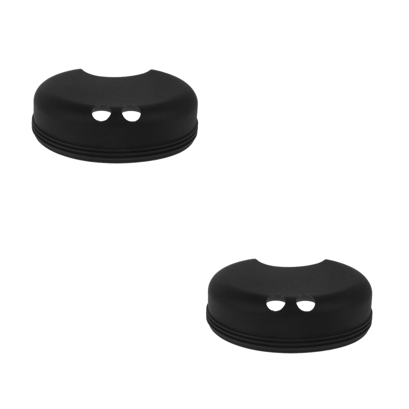 Worgeous 2pcs Splash Guarding Lid For Wide Mouth Bottle  Water Cup Anti-spill Intended Accessory Water Cup Lid Spill-proof Cap For Water Cup Compatible For Nalgene Easy Sipper M228R