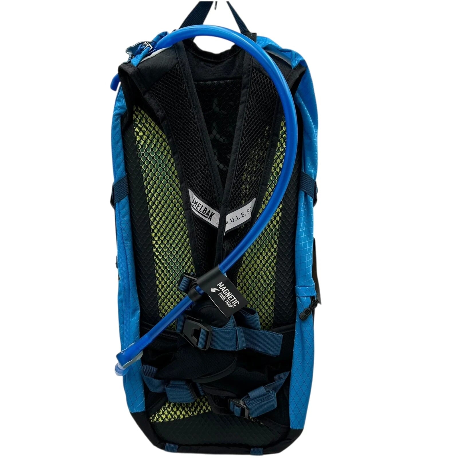 CAMELBAK M.U.L.E Pro 14L Bike Hydration Backpack 100 oz, Ibiza Blue/Orange M251Q