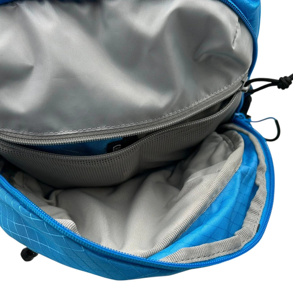 CAMELBAK M.U.L.E Pro 14L Bike Hydration Backpack 100 oz, Ibiza Blue/Orange M251Q