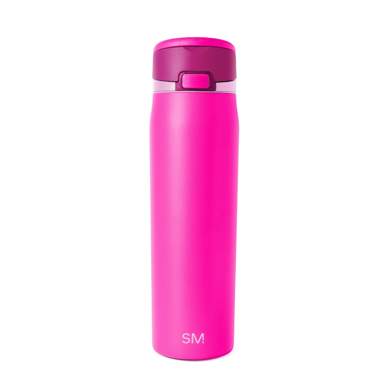 Simple Modern 24oz Mesa Loop Water Bottle with Covered Spout | Pink Champagne M409M