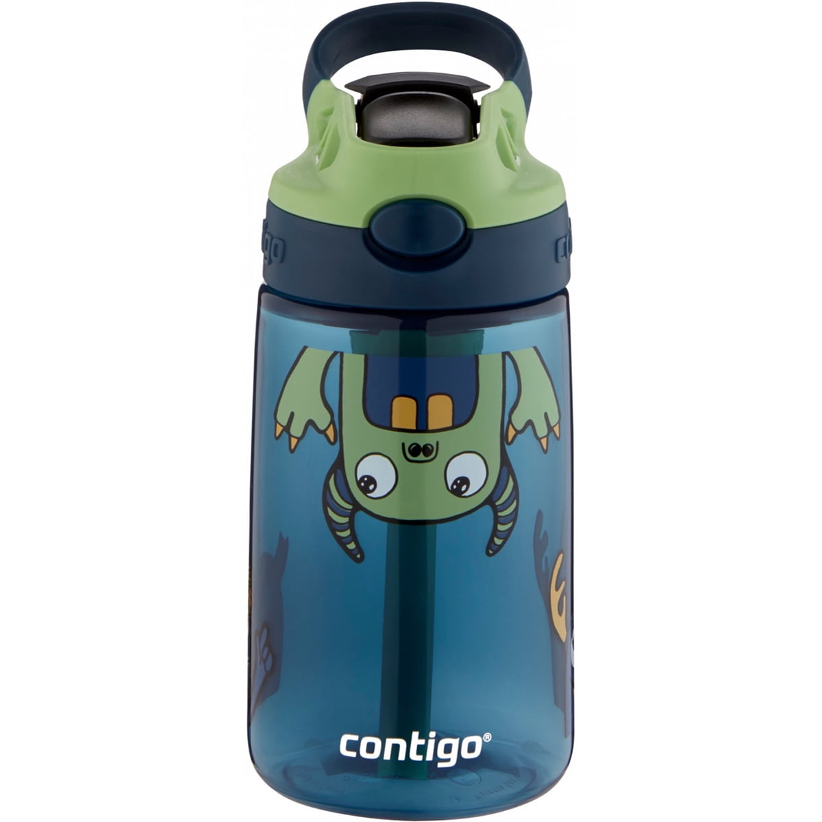 Contigo Kids Straw Water Bottle with AUTOSPOUT Lid, 14oz. M113N