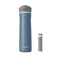 Contigo 24 oz. Wells Chill Stainless Steel Filter Bottle w/ Filters - Dark Ice M84T