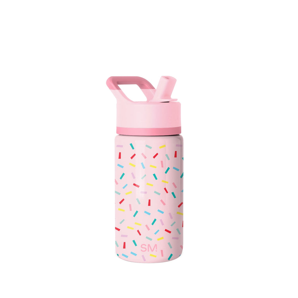Simple Modern 14oz Summit Water Bottle with Straw Lid | Confetti M429E