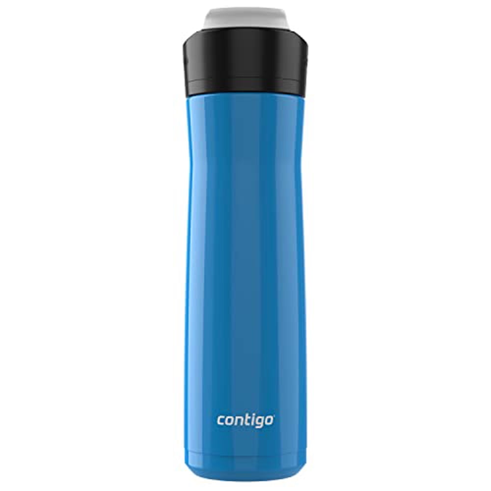 Contigo Ashland 2.0 Water Bottle with AUTOSPOUT Lid, 24oz., Blue Corn M81W