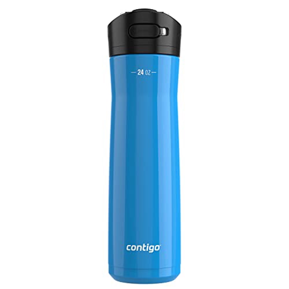 Contigo Ashland 2.0 Water Bottle with AUTOSPOUT Lid, 24oz., Blue Corn M81W
