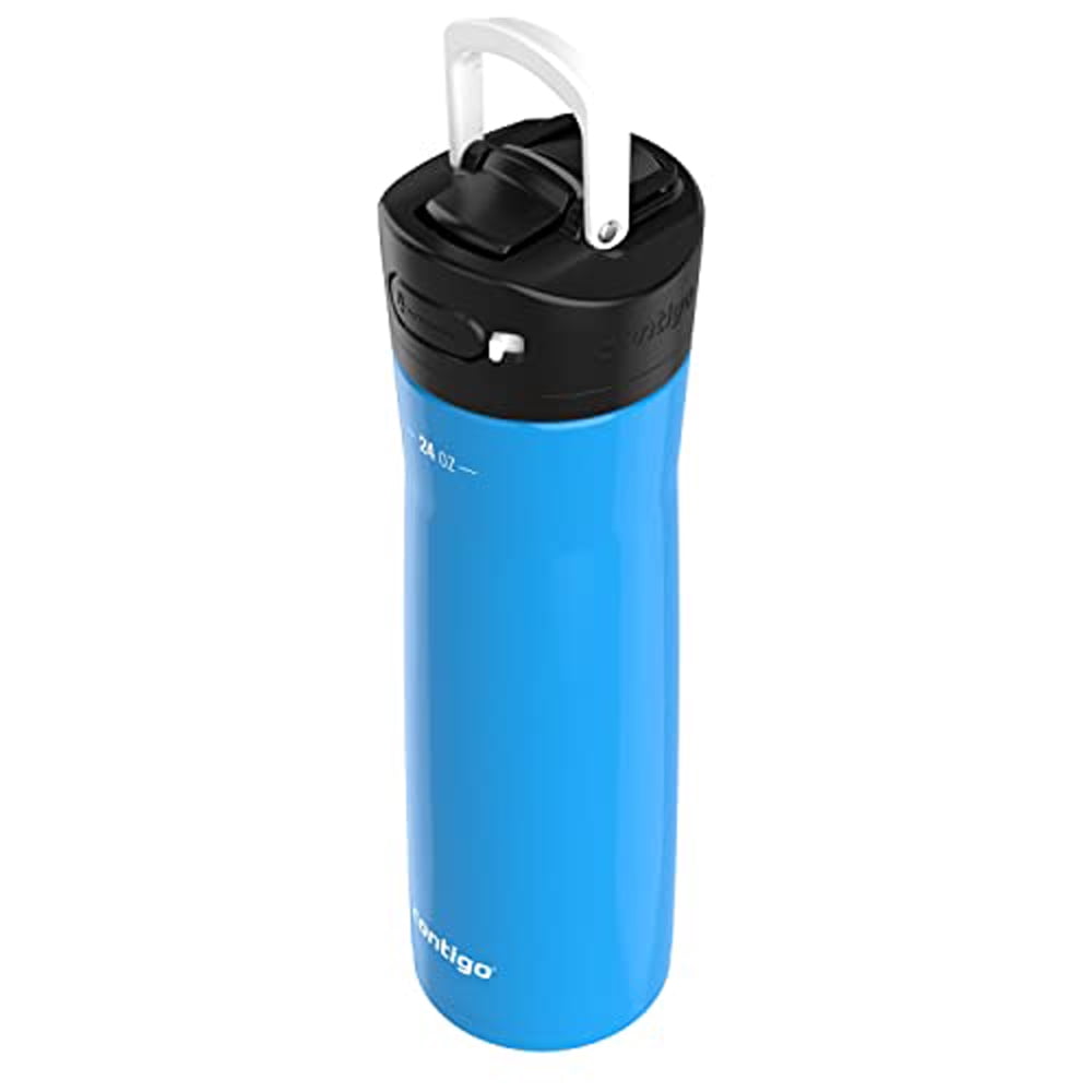 Contigo Ashland 2.0 Water Bottle with AUTOSPOUT Lid, 24oz., Blue Corn M81W