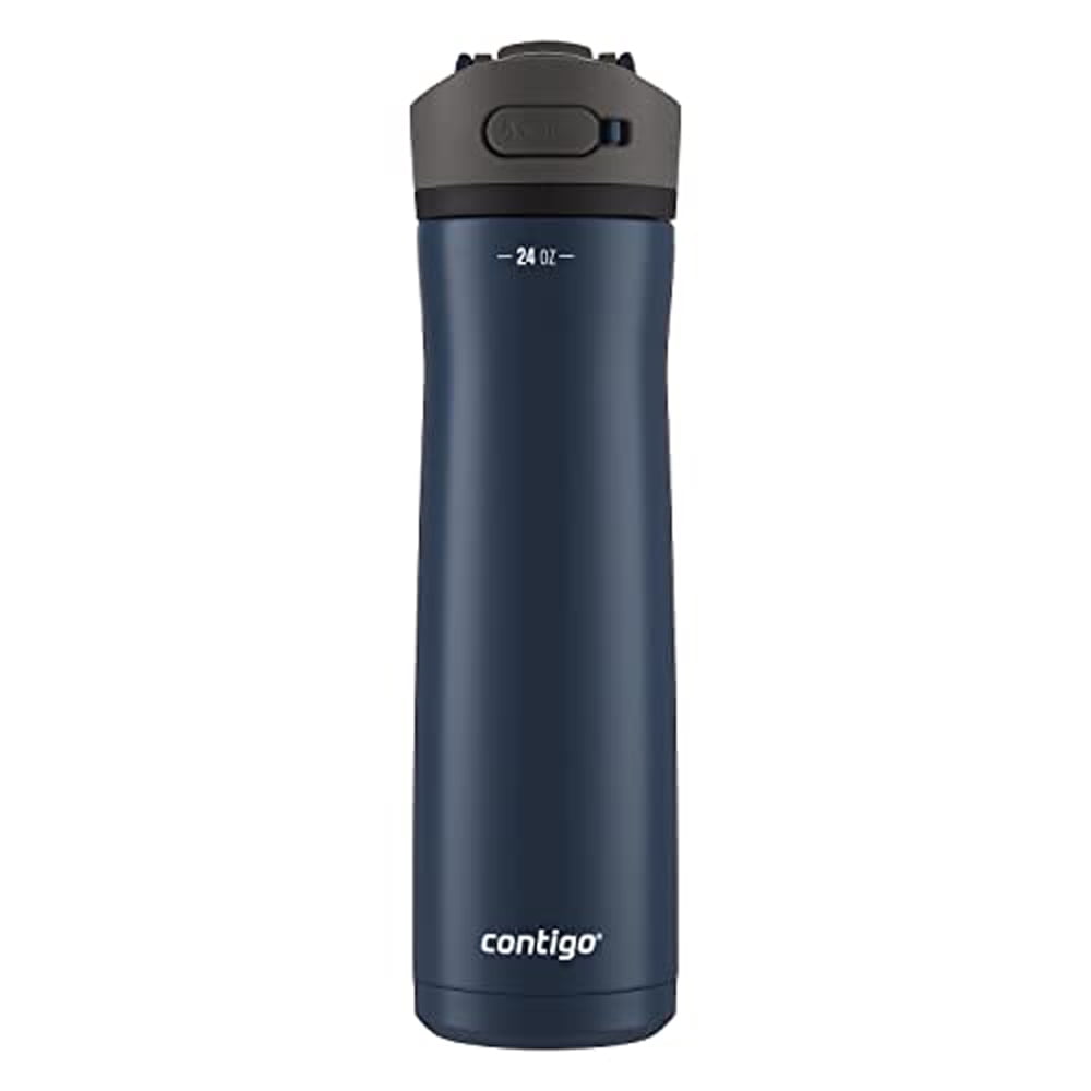 Contigo Ashland 2.0 Water Bottle with AUTOSPOUT Lid, 24oz., Blue Corn M81W