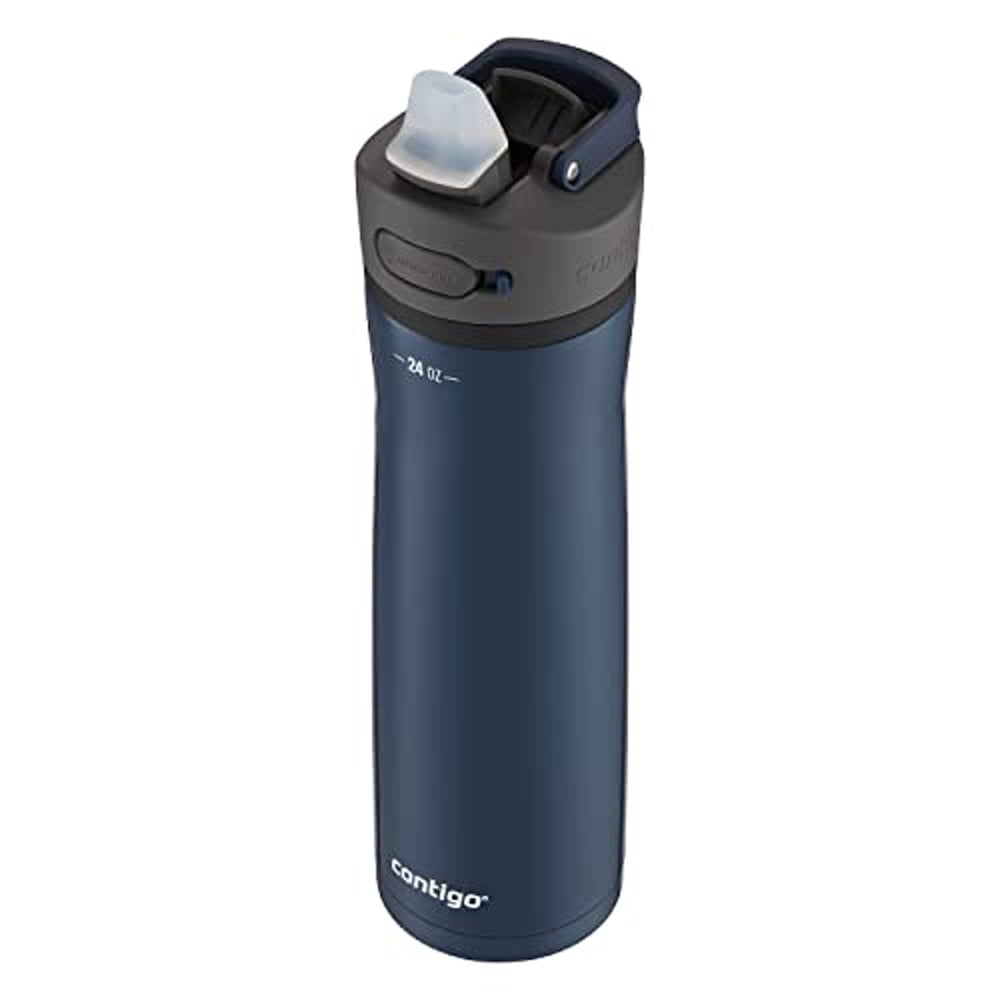 Contigo Ashland 2.0 Water Bottle with AUTOSPOUT Lid, 24oz., Blue Corn M81W