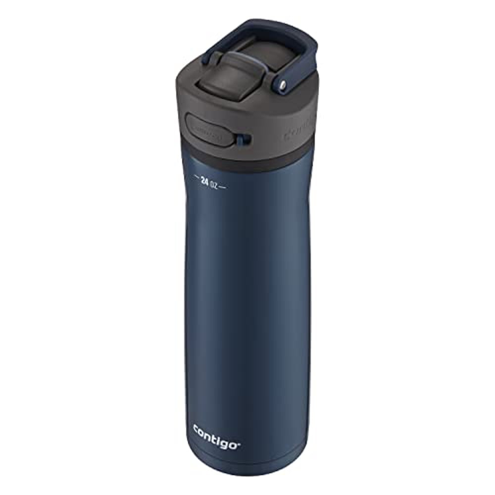 Contigo Ashland 2.0 Water Bottle with AUTOSPOUT Lid, 24oz., Blue Corn M81W