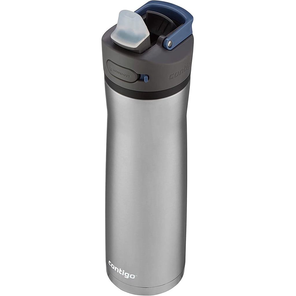 Contigo Ashland 2.0 Water Bottle with AUTOSPOUT Lid, 24oz., Blue Corn M81W