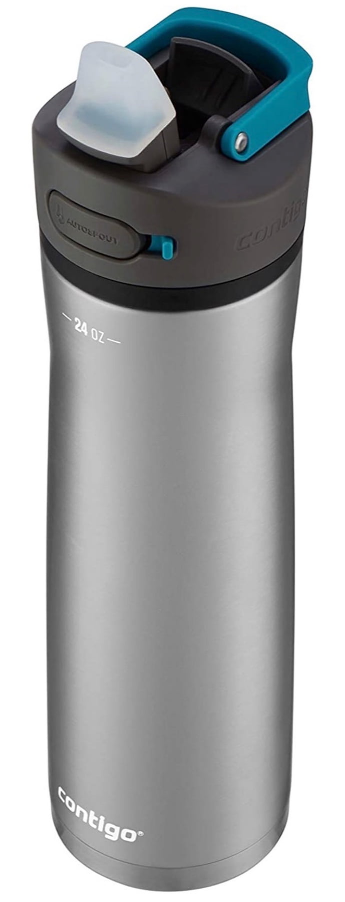 Contigo Ashland 2.0 Water Bottle with AUTOSPOUT Lid, 24oz., Blue Corn M81W