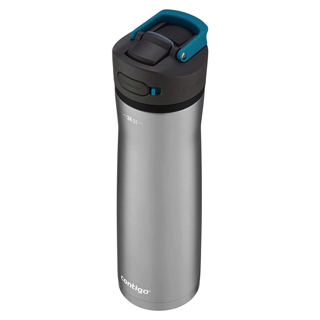 Contigo Ashland 2.0 Water Bottle with AUTOSPOUT Lid, 24oz., Blue Corn M81W