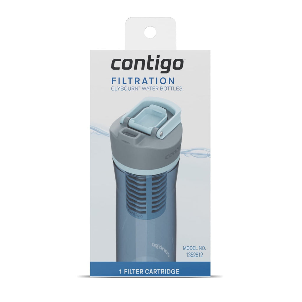 Contigo Clybourn FreeFlow Filter Water Bottle Replacement Filter, 1 Count M30P