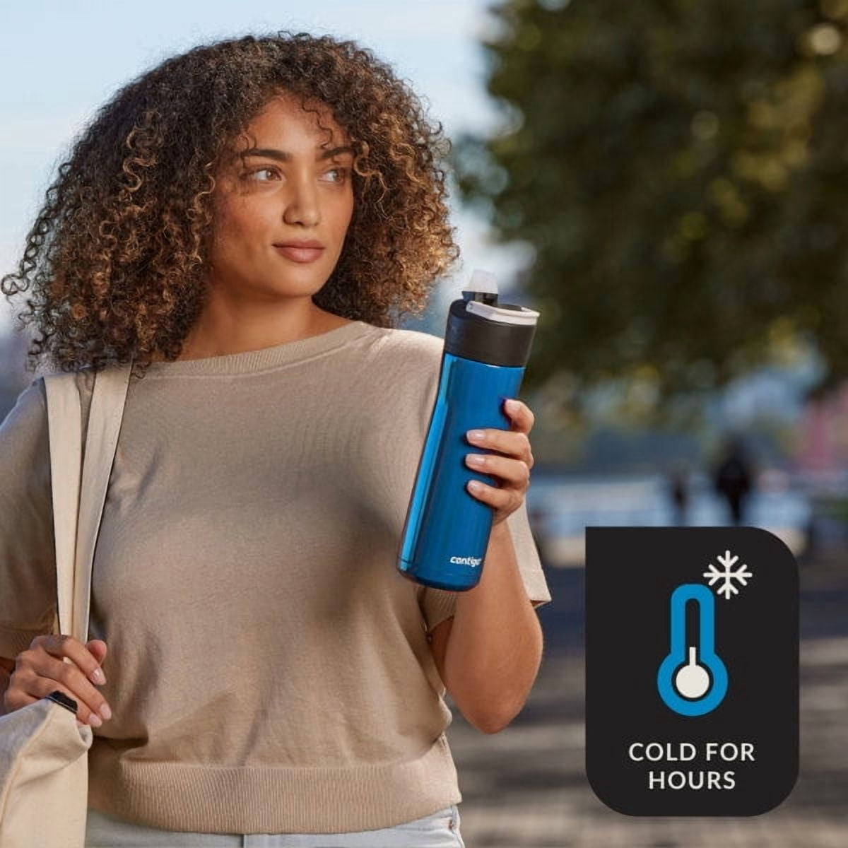 Contigo Ashland 2.0 32 oz Licorice BPA Free Water Bottle M39N