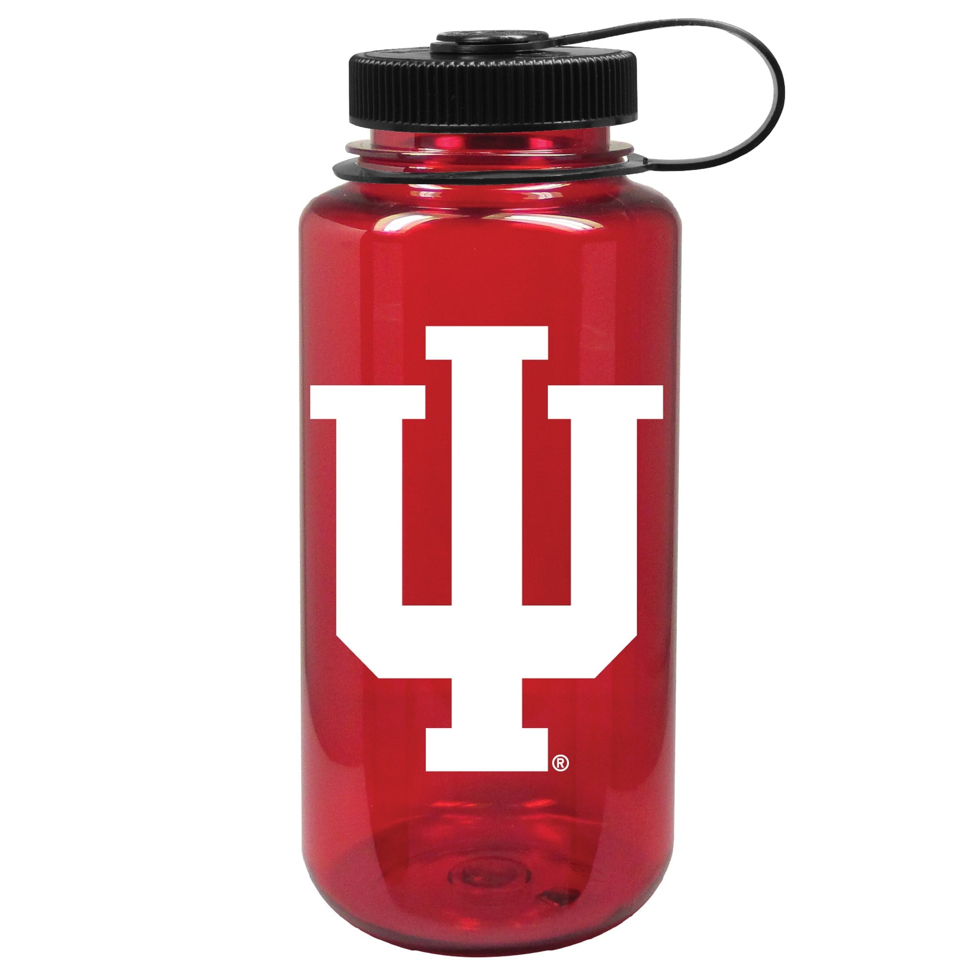 Crimson Indiana Hoosiers 32oz. Nalgene Sustainable Wide Mouth Water Bottle M169V