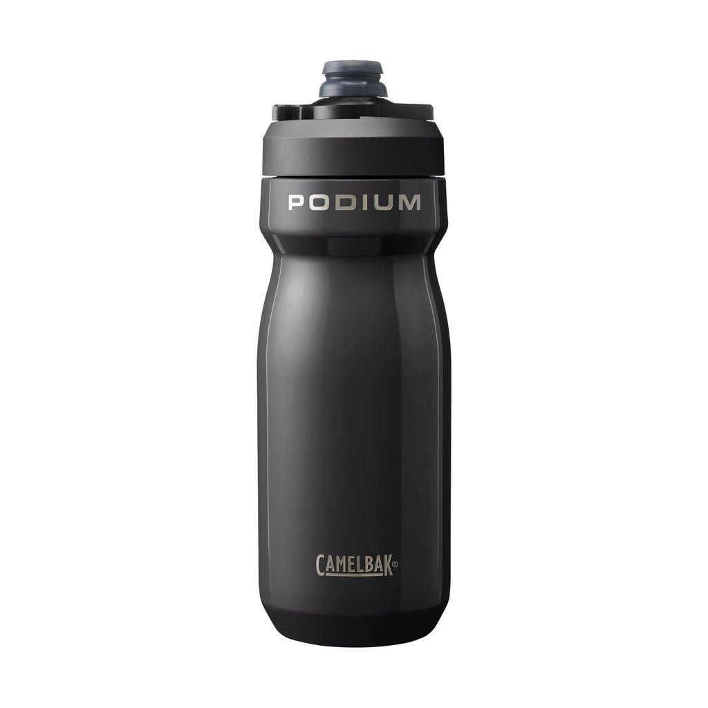 CamelBak Podium 18oz Insulated Stainless Steel Bike Water Bottle, Black M370Z