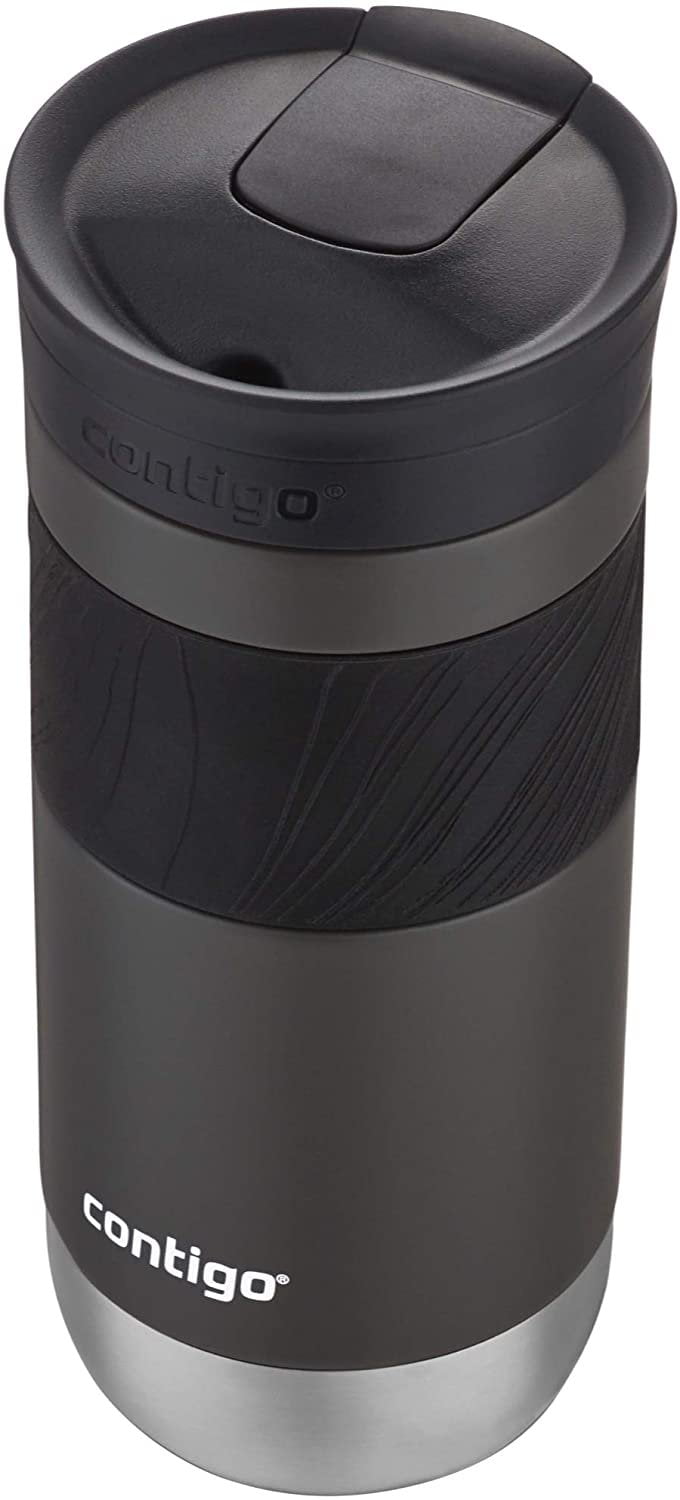 Contigo Byron 2.0 Stainless Steel Travel Mug with SNAPSEAL Lid and Grip, 20 oz, Sake &amp; Blue Corn, 2-Pack M14X