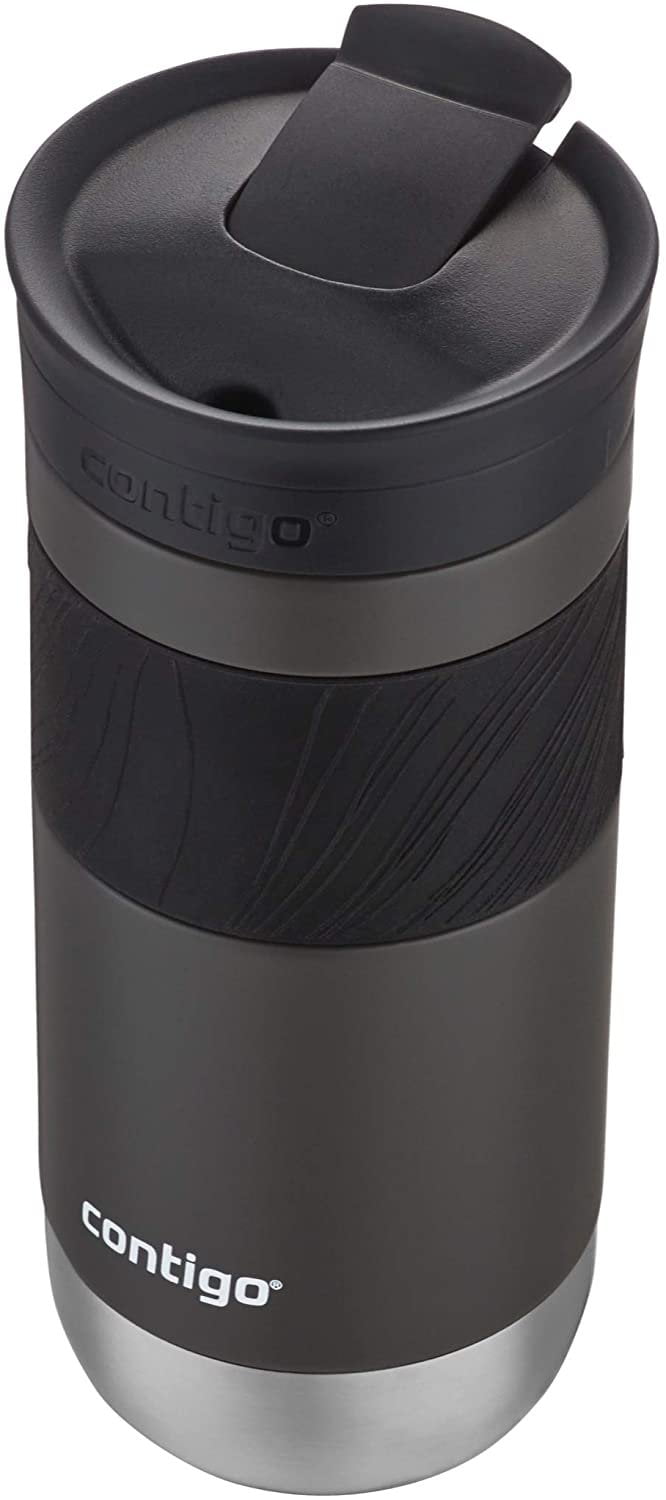 Contigo Byron 2.0 Stainless Steel Travel Mug with SNAPSEAL Lid and Grip, 20 oz, Sake &amp; Blue Corn, 2-Pack M14X