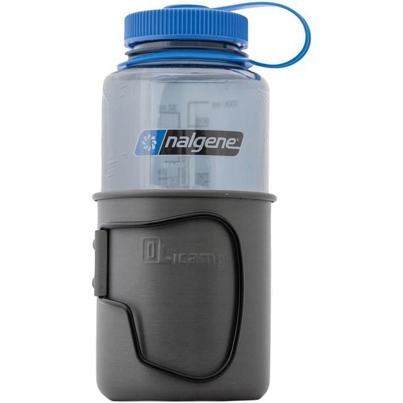 Olicamp 329077 Space Saver Mug with Black Handle, Nalgene Black M191W