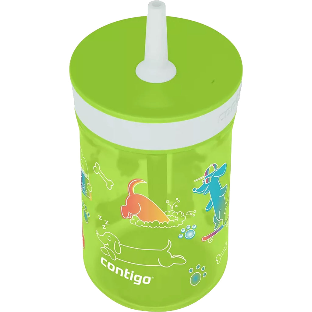 Contigo Kid's 14 oz. Leighton Tumbler with Straw - Juniper/Blue Forest M118L