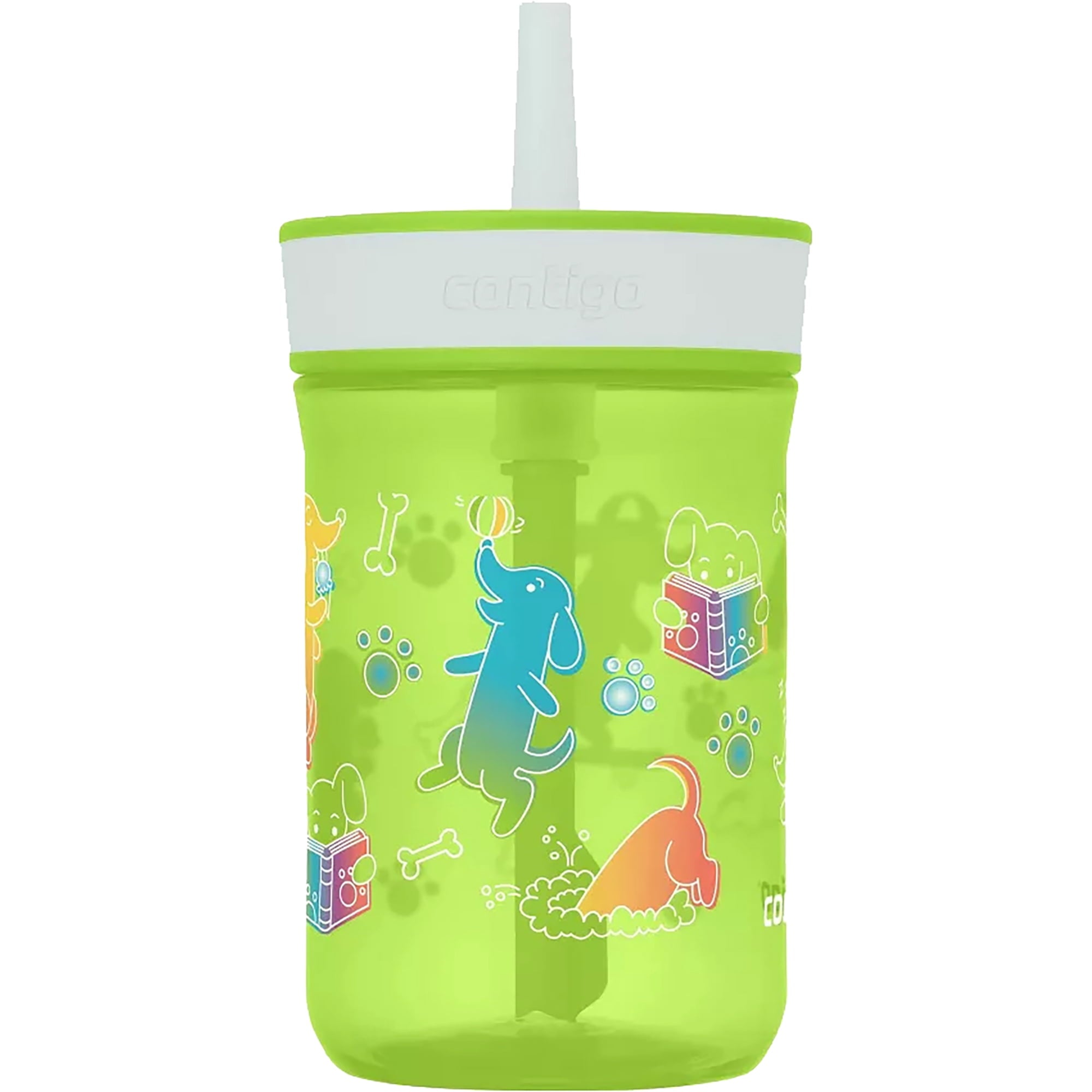 Contigo Kid's 14 oz. Leighton Tumbler with Straw - Juniper/Blue Forest M118L