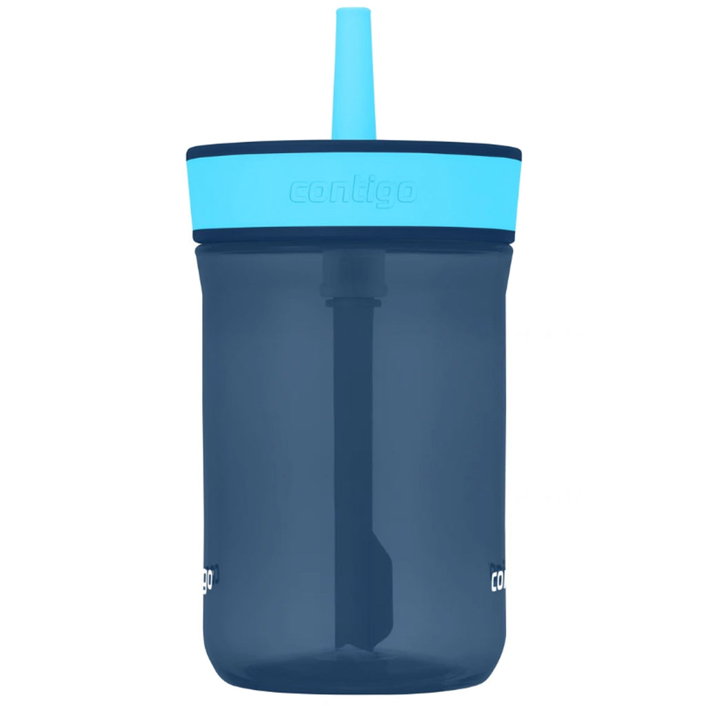Contigo Kid's 14 oz. Leighton Tumbler with Straw - Juniper/Blue Forest M118L