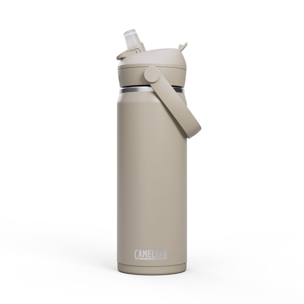CamelBak Thrive™ Flip Straw Insulated Stainless Steel Water Bottle, 25 oz, Stone M359N