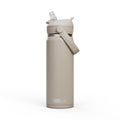 CamelBak Thrive™ Flip Straw Insulated Stainless Steel Water Bottle, 25 oz, Stone M359N