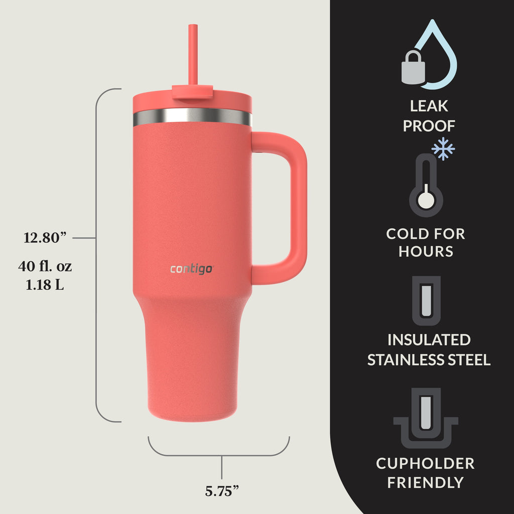 Contigo Streeterville Tumbler 40oz Inky Cap M106S