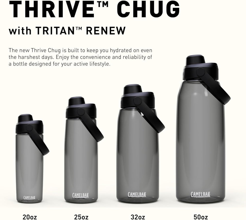 Camelbak Thrive Chug Water Bottle 32oz, Charcoal M233B