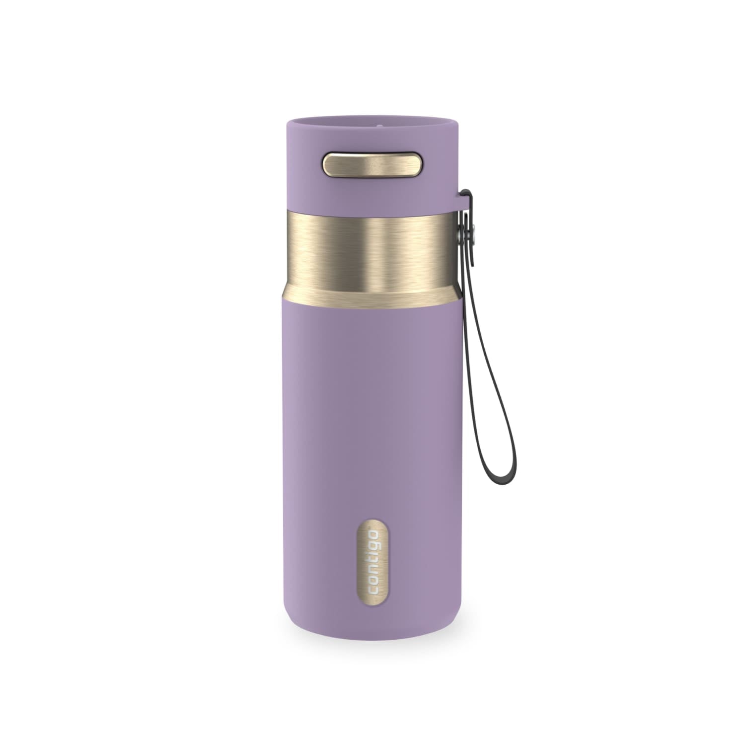 Contigo AutoSeal 16 oz Leakproof Water Bottle with Carrying Strap M23D