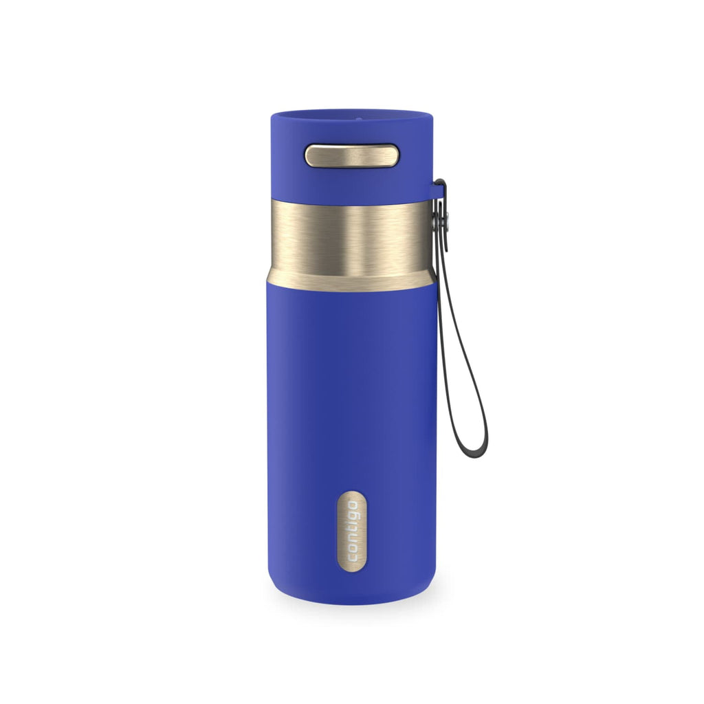 Contigo AutoSeal 16 oz Leakproof Water Bottle with Carrying Strap M23D